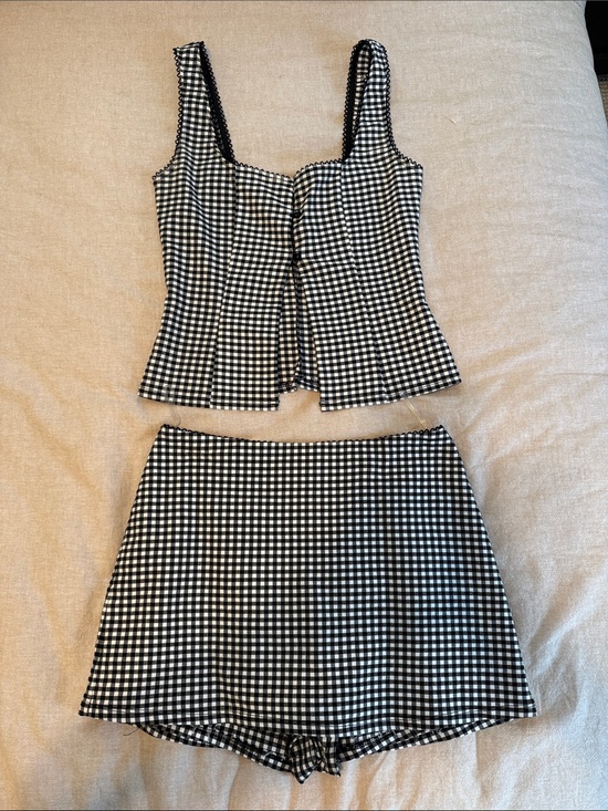 American Threads Other - Gingham matching set